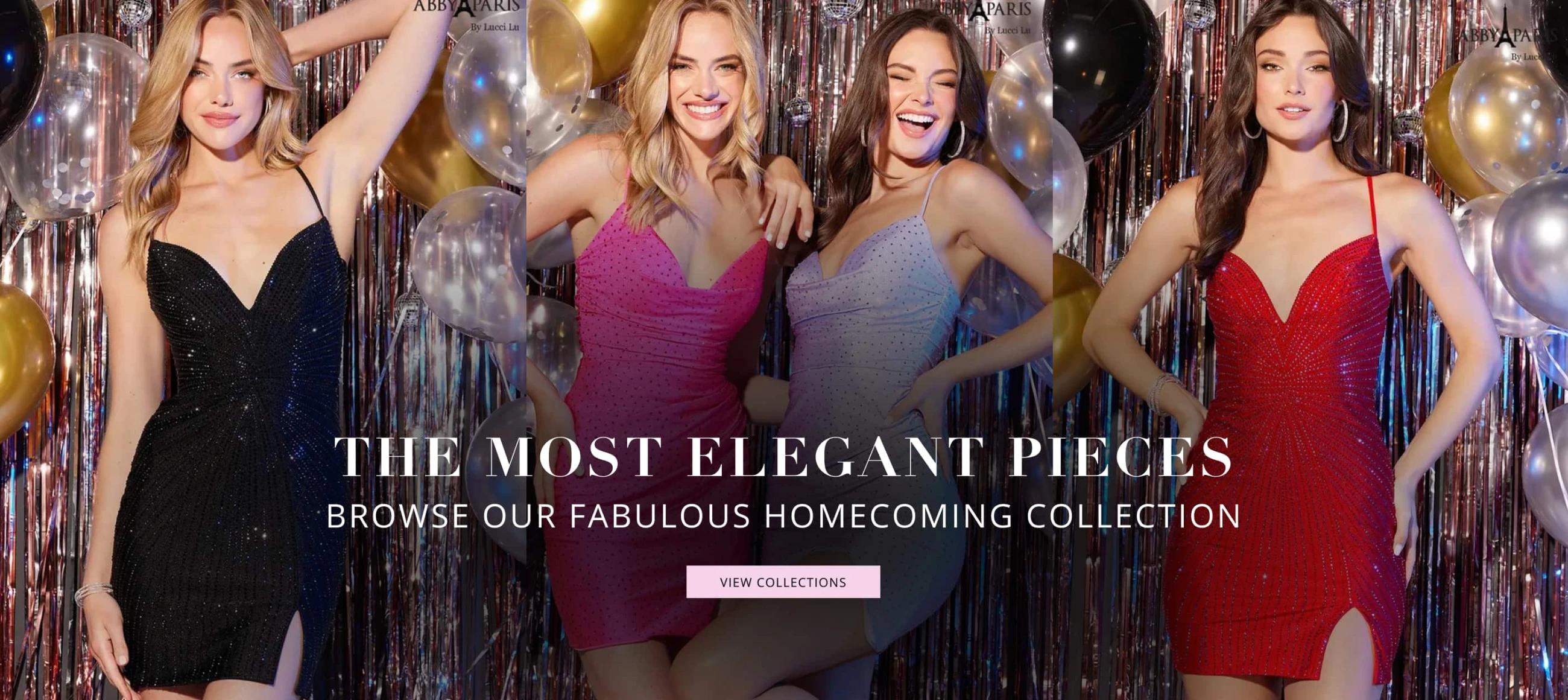 The most elegant pieces homecoming banner for desktop